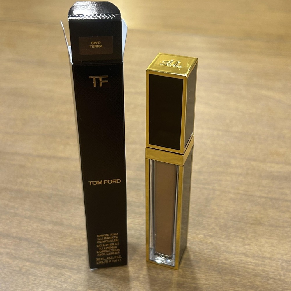 Tom Ford Shade Illuminate Concealer 6W0 Terra 0.18 Oz 5.4ml Brown Brightening‎